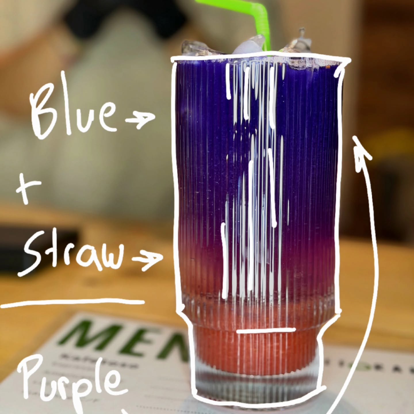 Ombré Drink